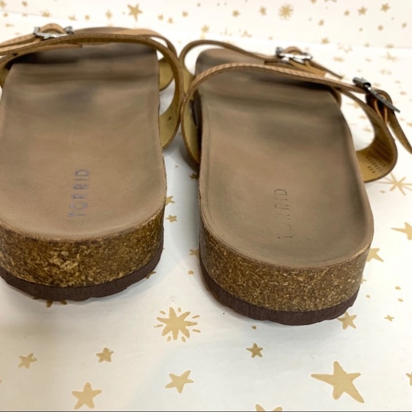 Torrid | Dual Strap Perforated Footbed Sandal 11 - Picture 4 of 5